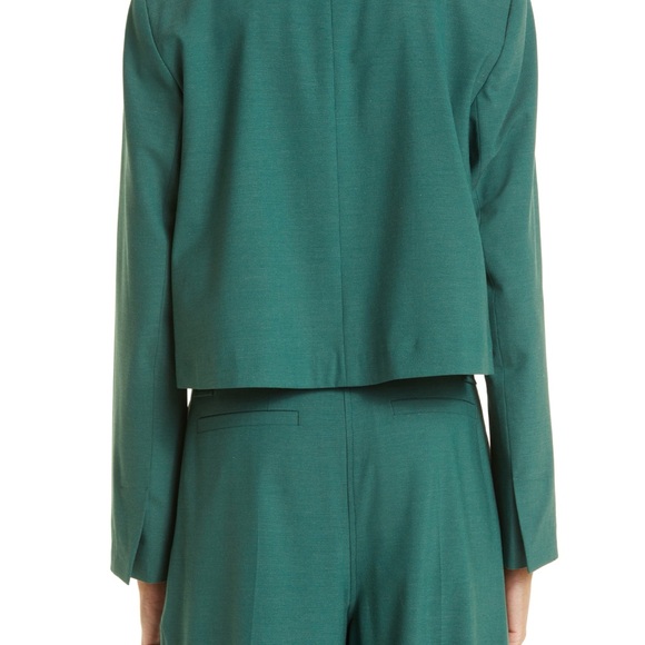 Ganni Green and Cream Top - Picture 2 of 7